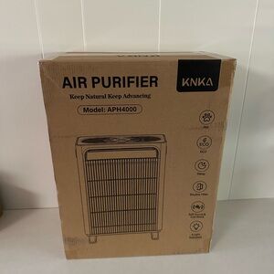 KNKA Air Purifier with Double Filter